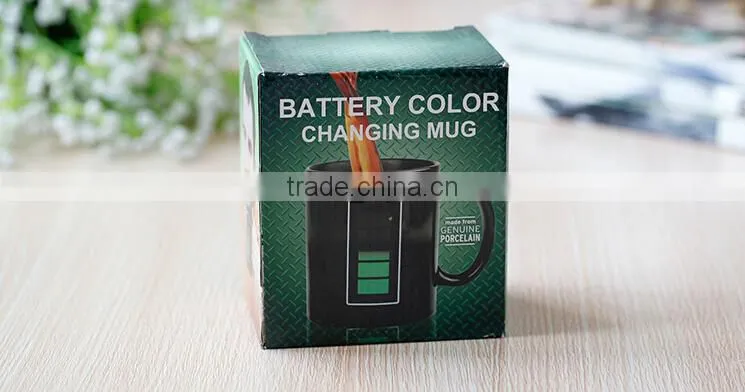 Haonai new style hot sale High quality color change ceramic mug