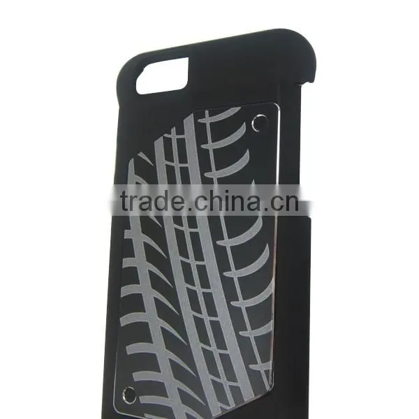 Custom Design Phone Case For Iphone 6 6Plus, Water Decals Aluminum Chip Phone Case For Iphone6 6 Plus