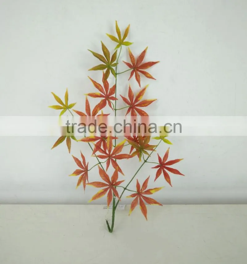 mini artificial maple leaf / fake leaves wholesale