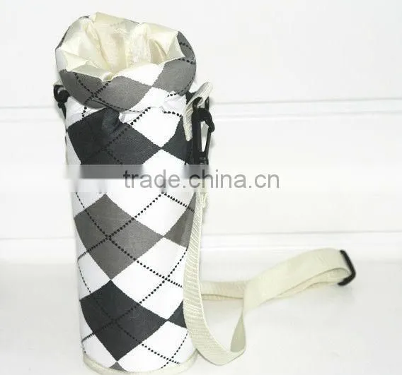 PE cooler bag for frozen food & bottle bag for keep the foods' warm