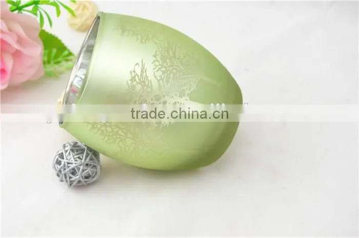 christmas candle with flower candle ring style gift set