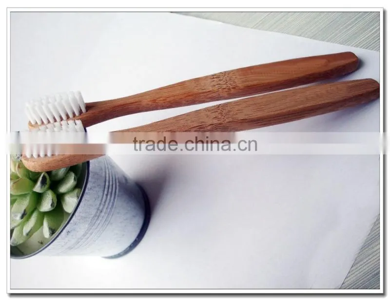High quality fashion environmental pure bamboo toothbrush for kids