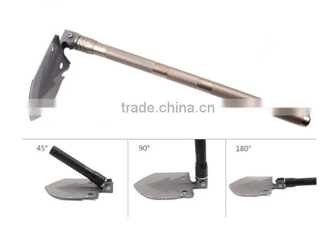 Multifunction folding Tibetan mastiff shovel