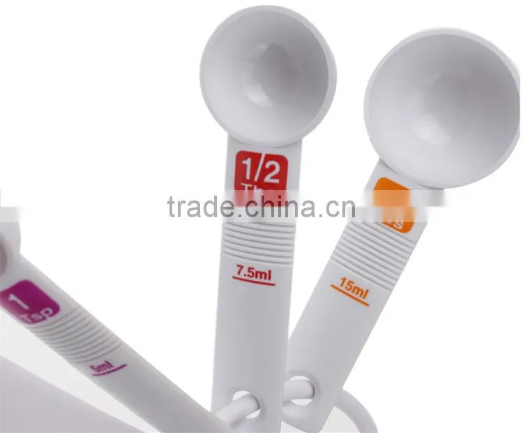 ZY-L1009 New design plastic measuring spoon set