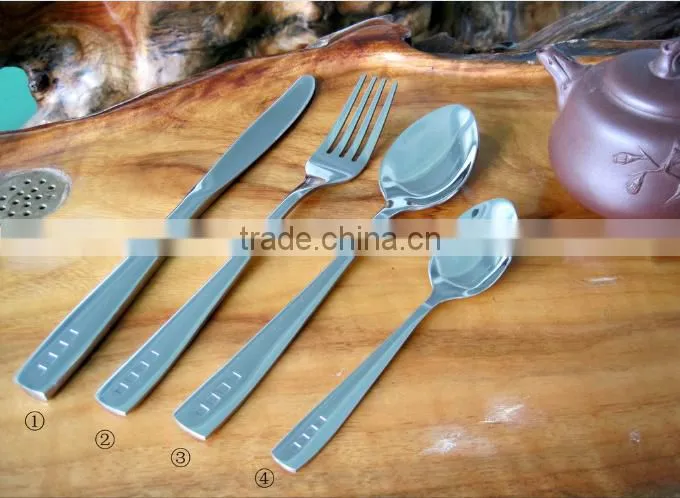 Classic eco-friendly cutlery 5 star restaurant forks knives and spoons bulk by from china