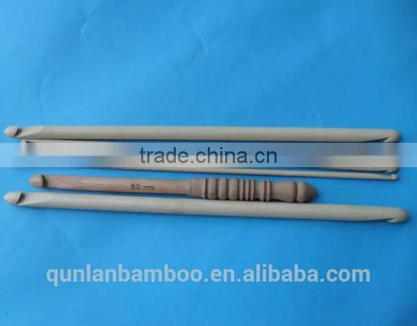 Double Pointed Bamboo Crochet Hook