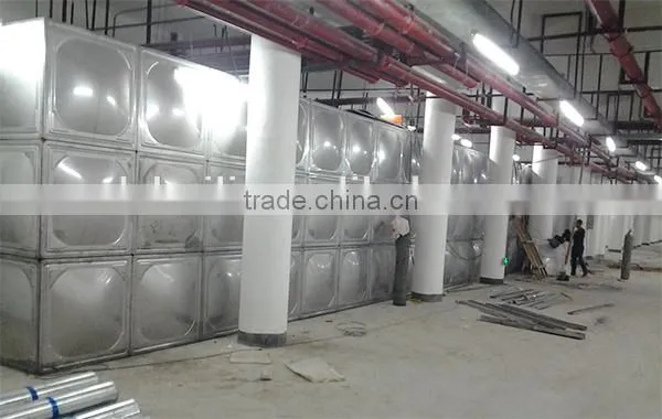 large water tank sale, square stainless steel tank