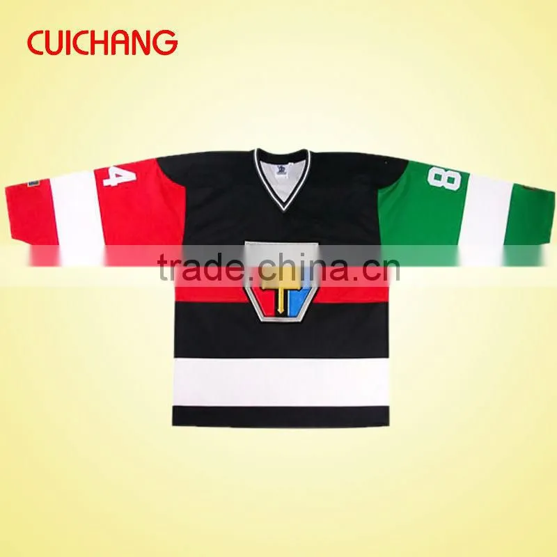 wholesale hot sale ice hockey jersey&good duality