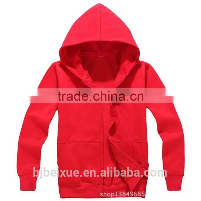 Fashionable in-stock warm windproof pullover with hood