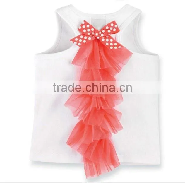 Girls 2 pcs set - short ruffle hem,childrens clothing,children wear,kid clothes