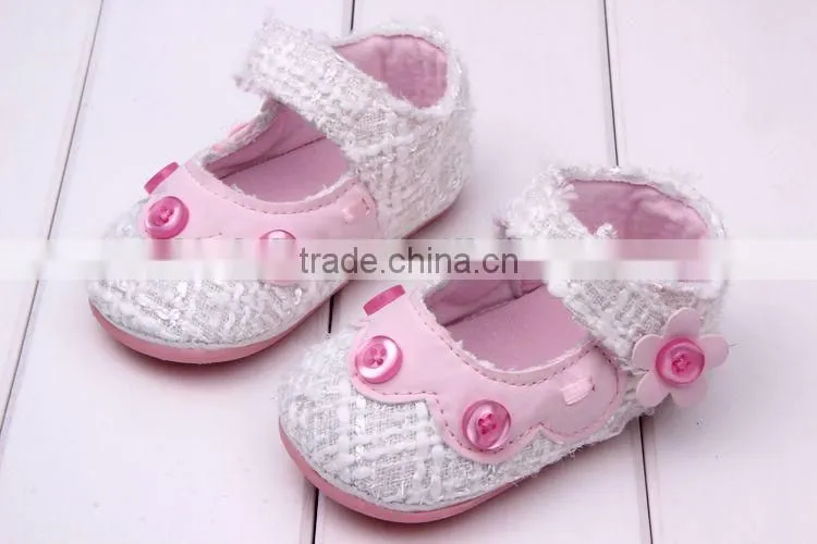 2014 wholesae Baby toddler shoes Baby soft bottom shoes with rubber soles for outdoor shoes
