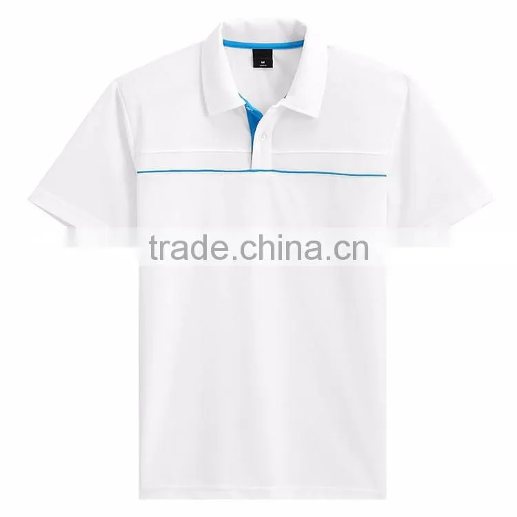 Bulk new design fashion 100% polyester dry fit custom mens polo shirt