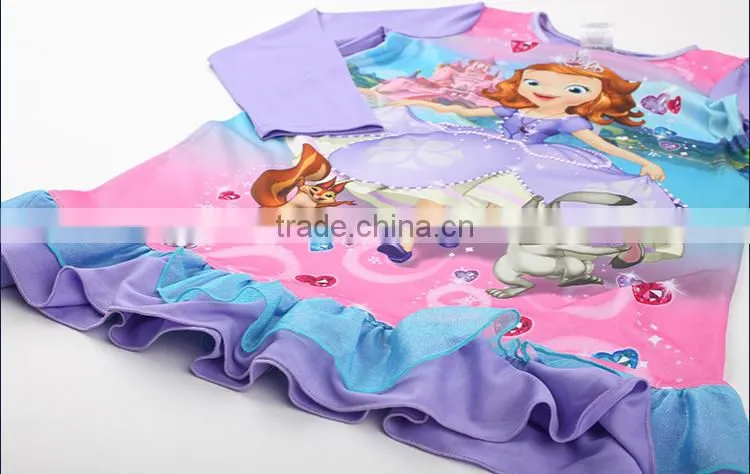 children sleepwear beautiful girl's dress