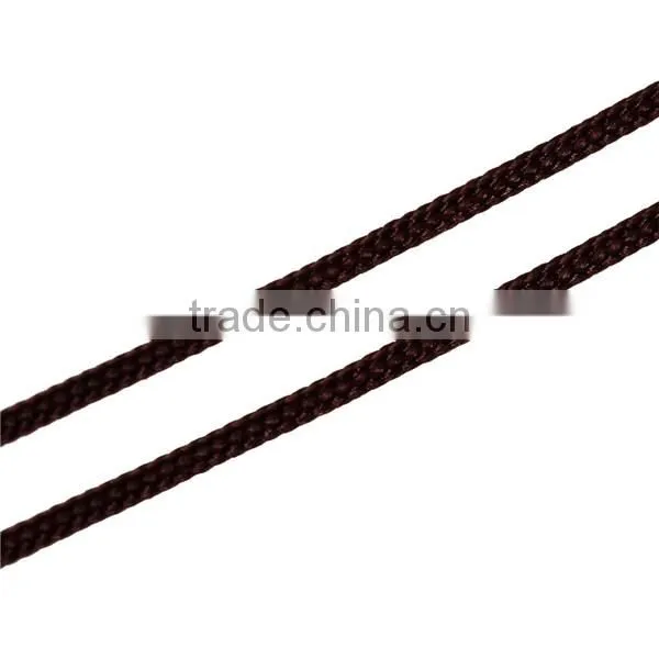 Polyamide Nylon Jewelry Thread Cord For Buddha/Mala/Prayer Beads Dark Coffee Elastic 2mm