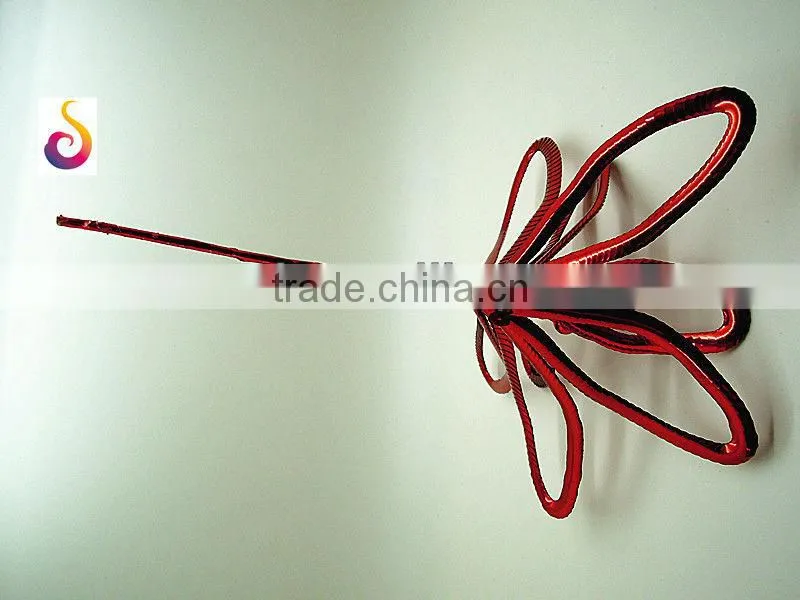 Pom pom flower decoration christmas tree