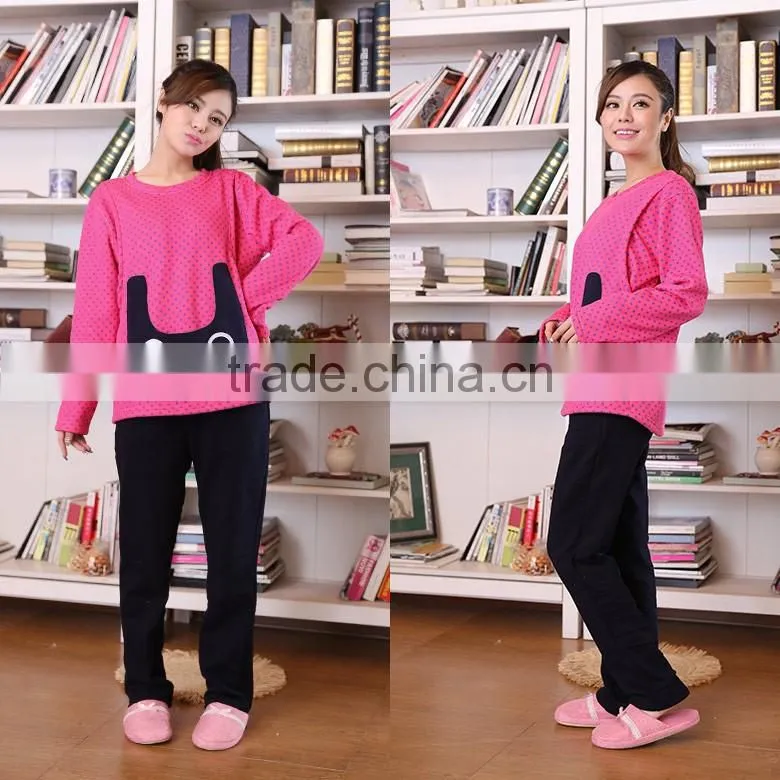 wholesale thick Maternity hungry cat whole black dots priented nightly AK092 OEM accepred