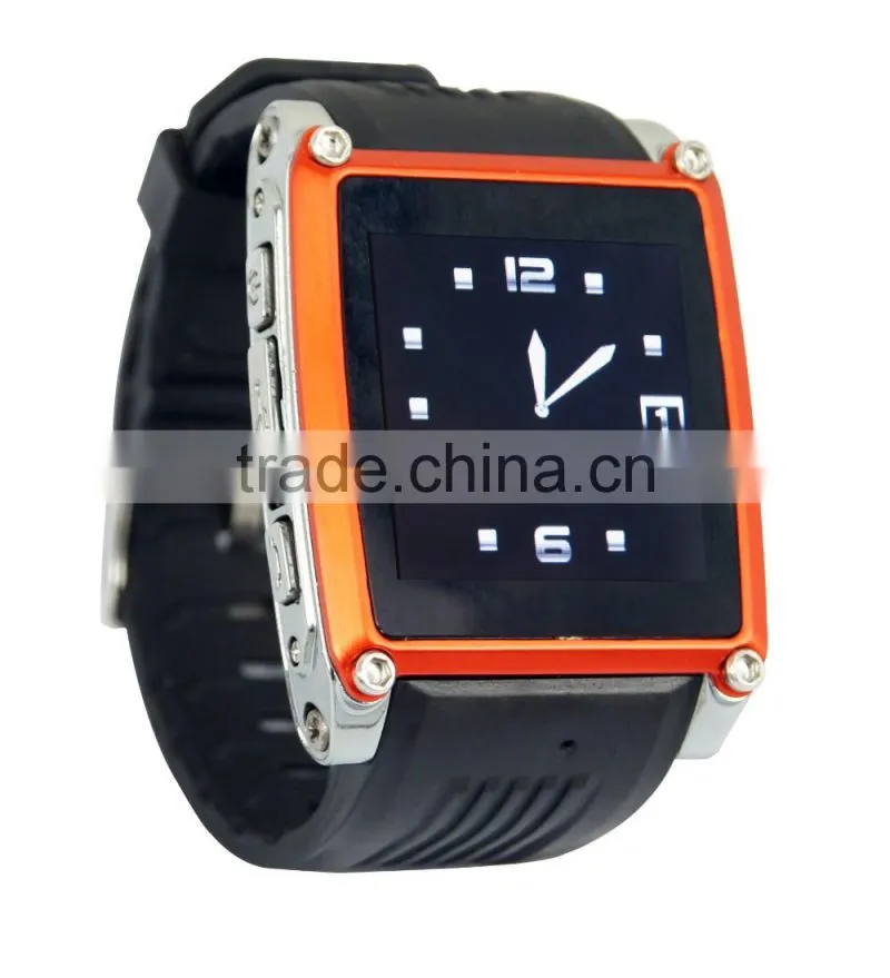 Android Bluetooth Wrist Smart Bracelet Watches Mobile Phone / Health Watch Phone
