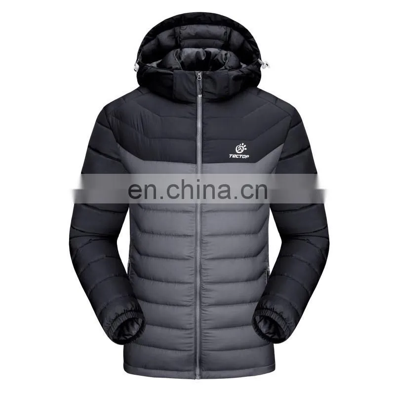 Mens quilted jacket ultra light down jacket for winter