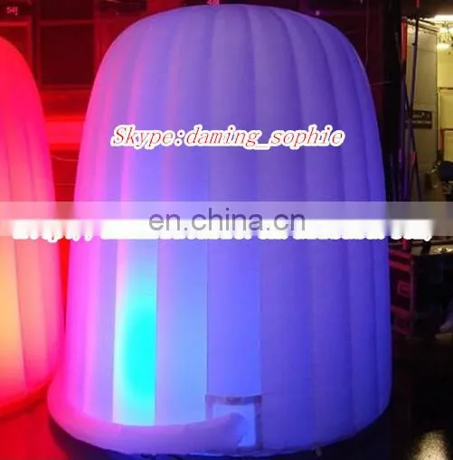 customize inflatable LED photo booth for sale