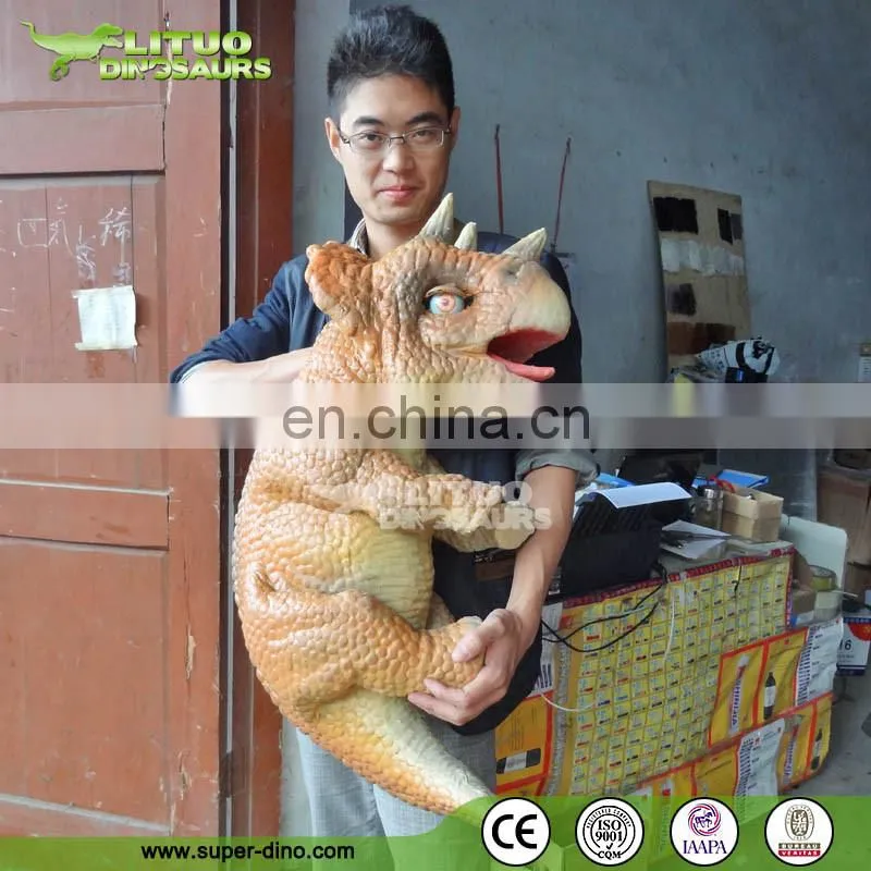 Baby Dinosaur Hand Puppet For Fun Entertainment Dinosaur