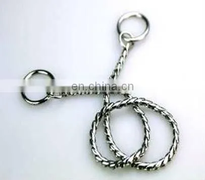 choke chain (cuprum chrome plating )/dog leash