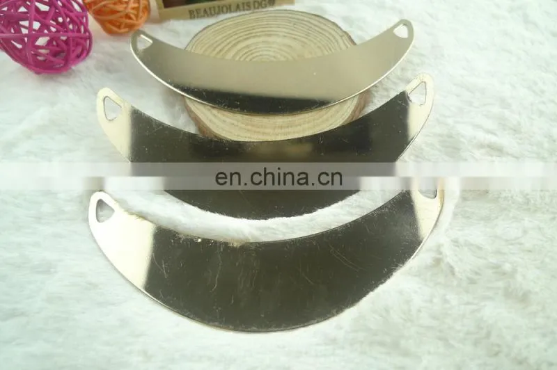 2015 high quality gold metal trims for necklace garment