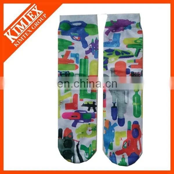 2016 custom polyester sublimation socks