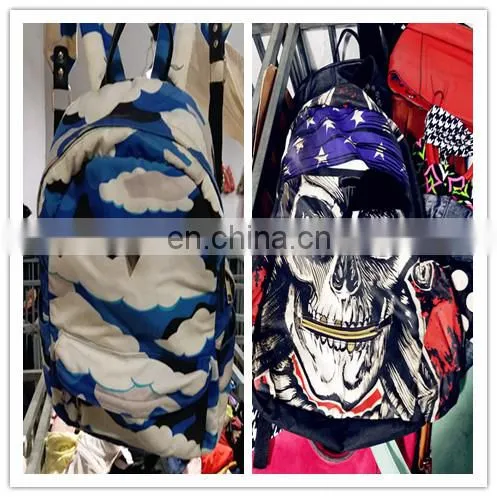 korea used bags wholesale hot clothing sale second hand school backpack women handbags