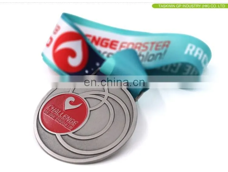 High quality custom metal medal , triathlon custom metal medal