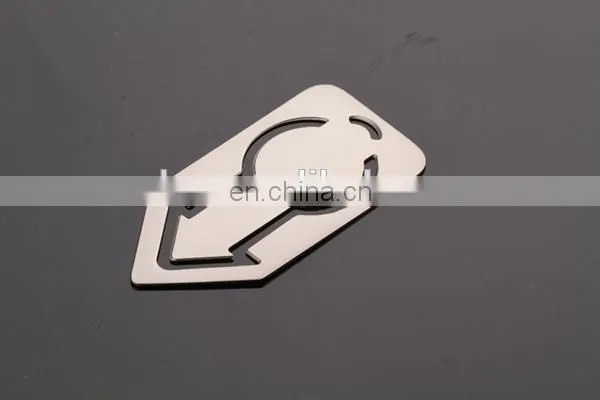 Metal Bookmark Clip for Business Activity , Logo Bookmarks