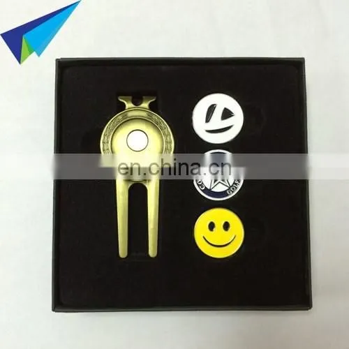 Golf ball marker challenge coin magnetic coin golf ball marker