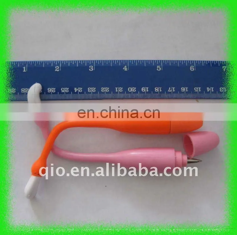 funny animal shaped bent flexible promotion gift ball pen