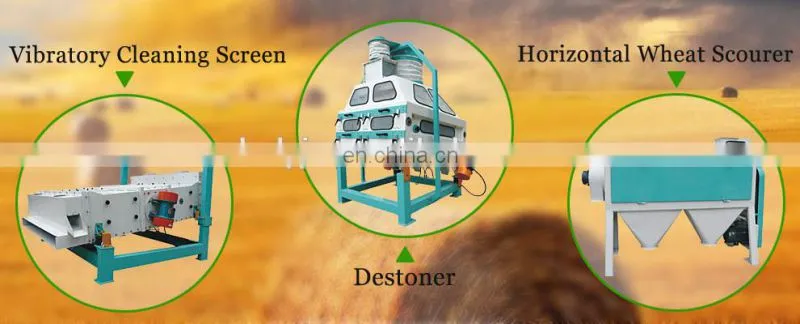Professional FPDW Series Horizontal Vibro Bran Finisher for Flour Mill