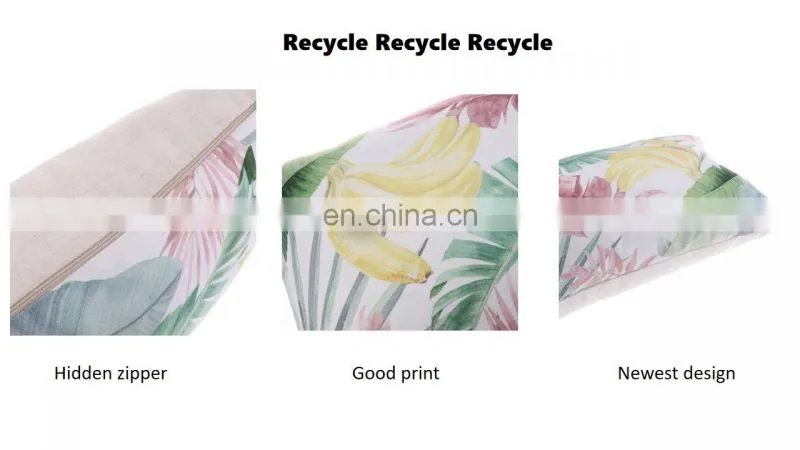 100%Recycle Polyester Customized Decorative Cushion Pillow