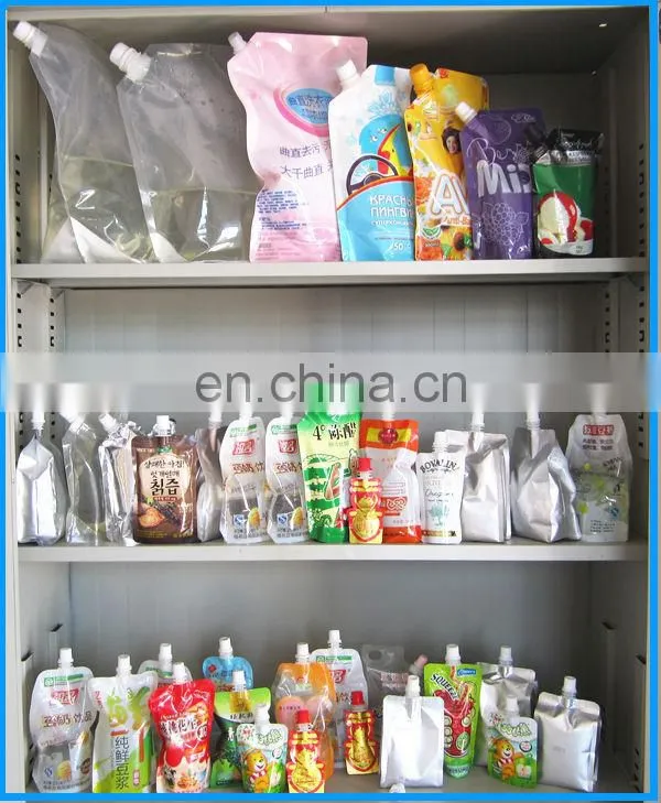 Shanghai machinery automatic double head liquid filling machine