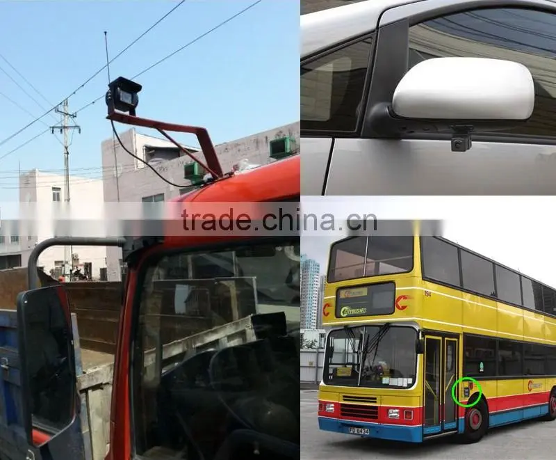 front/side metal waterproof car parking camera ccd hd night vision vehicle camera