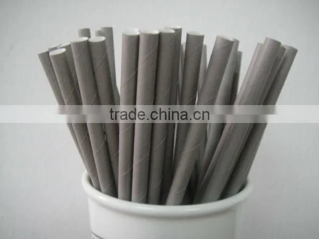 Pastel Blue Pastel Solid paper drinking straws for baby showers