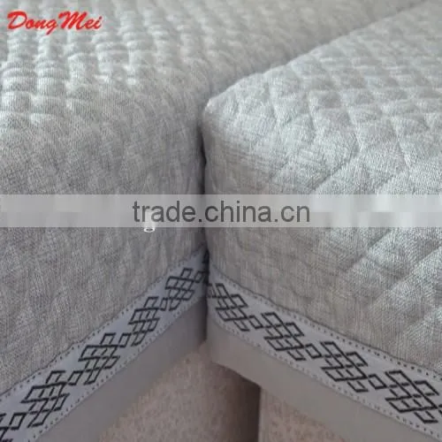 Hot Selling Wholesale High Quality Linen Gray Sofa Cover