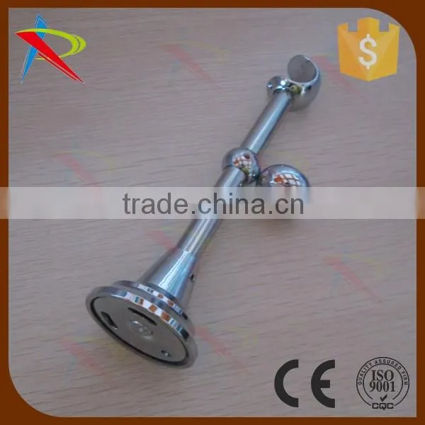 Double type aluminum alloy curtain pole supports/hangers