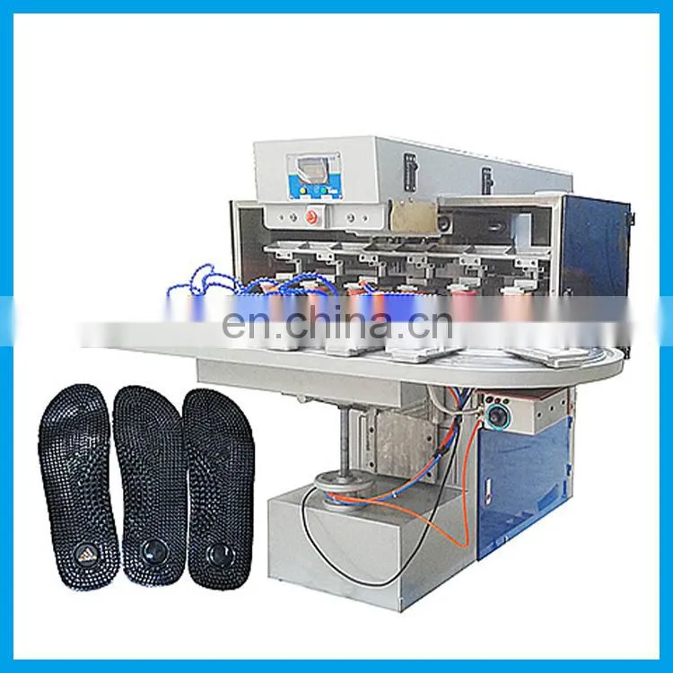 Rotary pad printer, shoe pad printer, fully automatic
