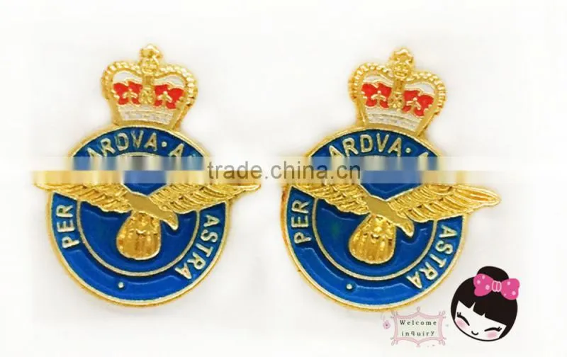 DST pins HIV AIDS company logo Custom lapel pin badge key chain