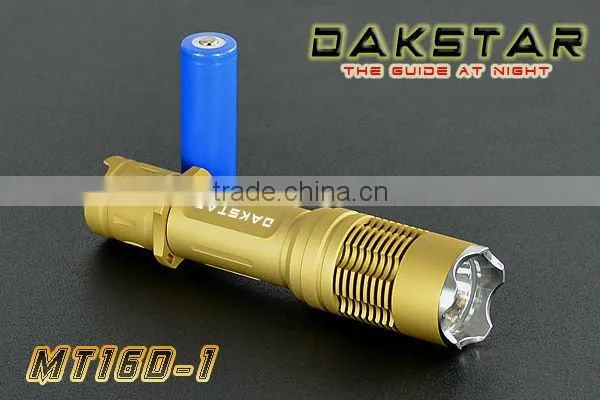DAKSTAR MT16D-1 XML T6 925LM 18650 Over-discharge Protection Bicycle Rechargeable Tactical Best Outdoor LED Flashlight CREE