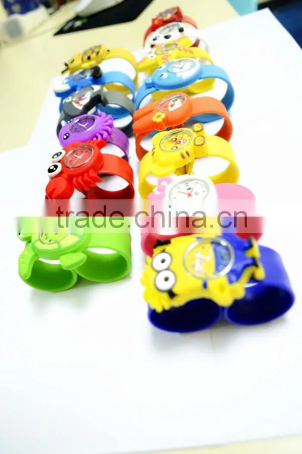 kids slap digital watches cartoon Octopus design slap watch alibaba china supplier