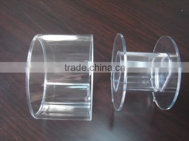2016 Transparent watch box & case plastic watch box & clear plastic box for watch
