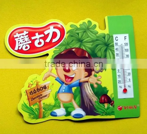 magnetic fridge sticker, thermometer fridge magnet, paper fridge sticker