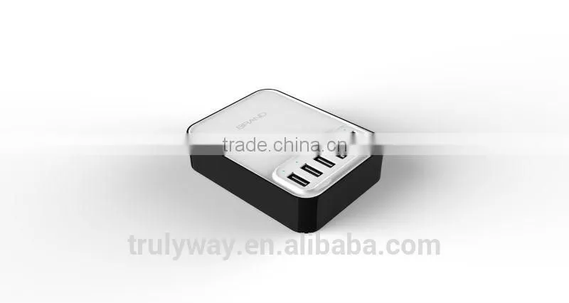 usb desktop charger with 6 ports