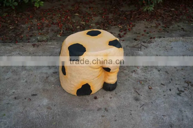 2015 Hot Sales Cheap Wholesale Milk Cow Magnesia Craft Tables and chairs