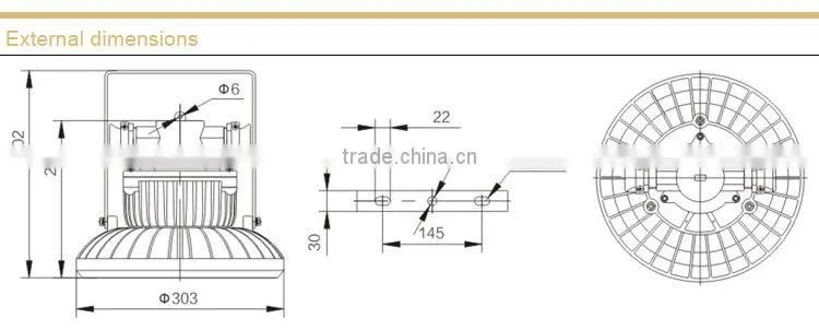 Mining flameproof LED roadway lights