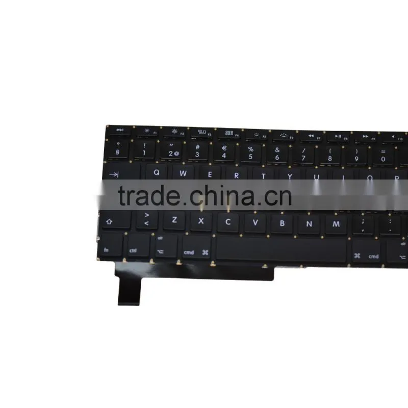 Professional Swedish Laptop keyboard Replacement For Laptop Macbook Pro A1286 2008-2012
