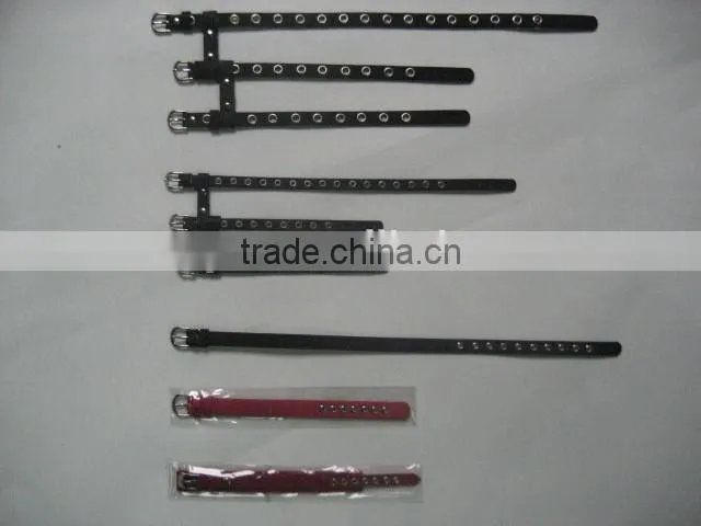 Wholesale 3 in 1 Genuine Leather Combination Wristbands for Men and Women